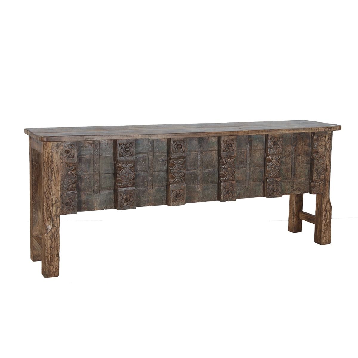 Wooden Door Console Table by Home Trends & Design at Eve Furniture