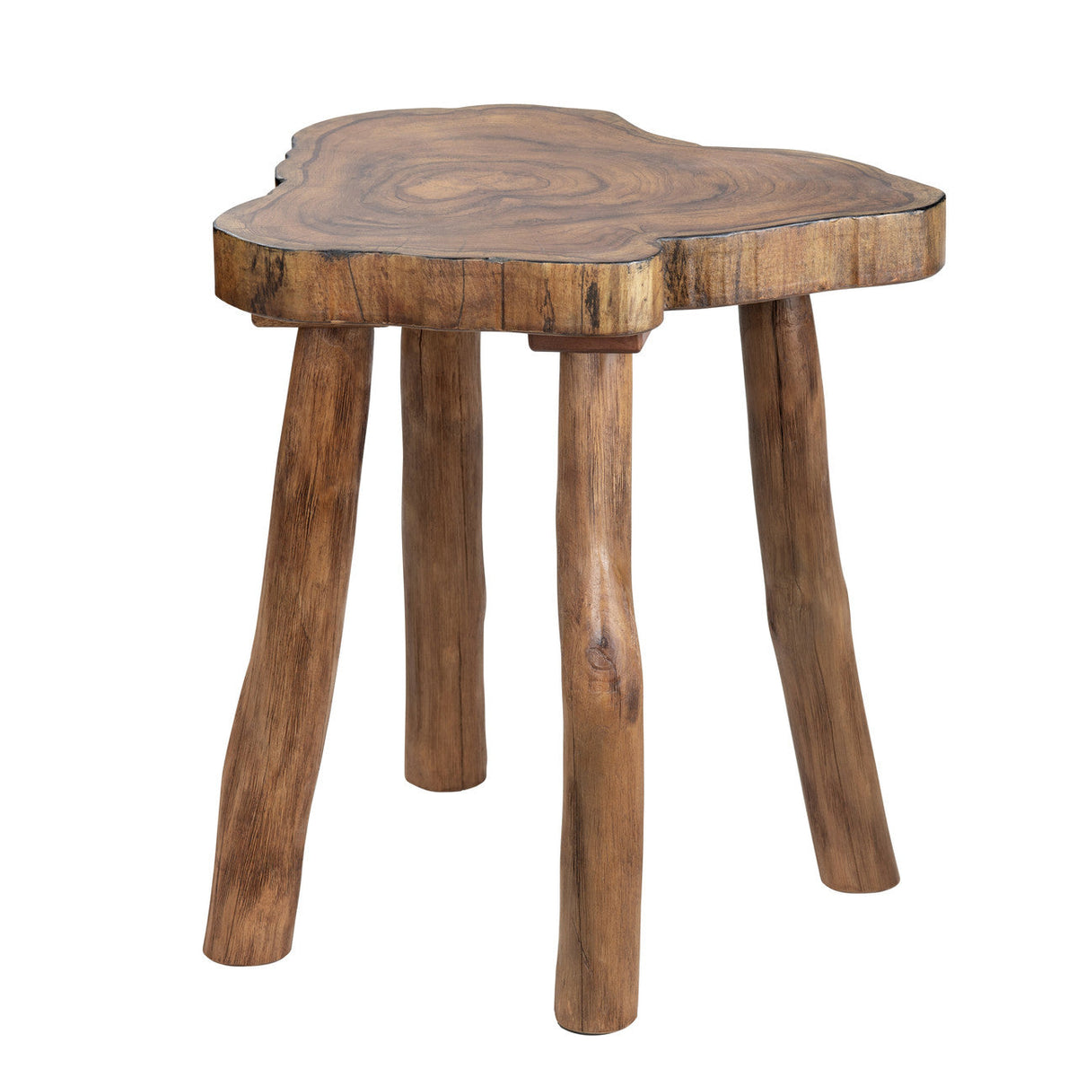Woodland Brown End Table by Crestview at Eve Furniture