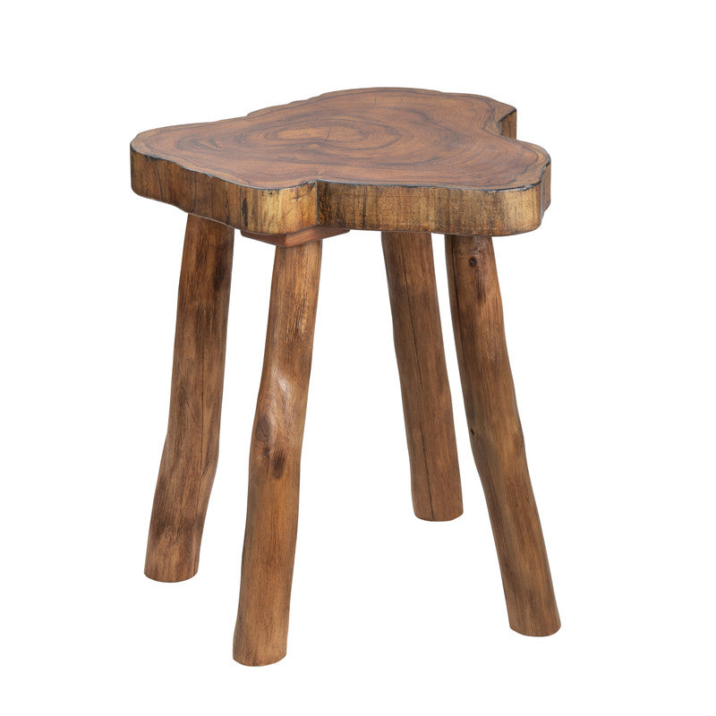 Woodland Brown End Table by Crestview at Eve Furniture