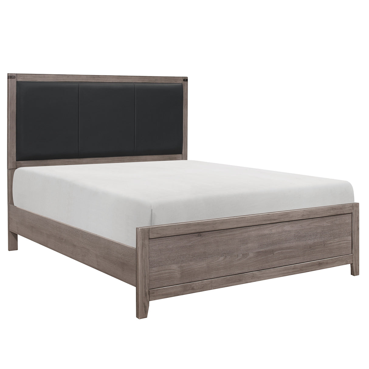 Woodrow Brownish Gray Full Panel Bed by Homelegance at Eve Furniture