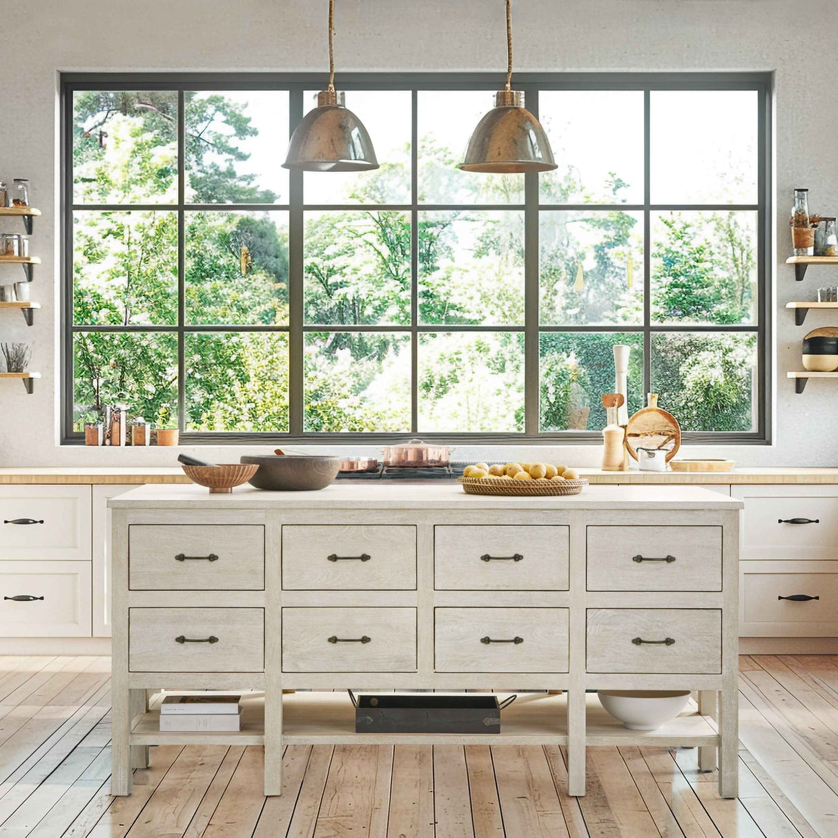 Workstation Creamwood Cabinet by Classic Home at Eve Furniture