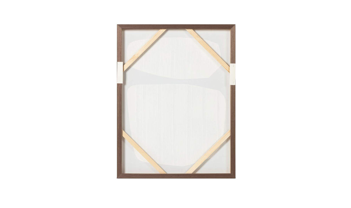 Uma Framed Painting Blue Palette