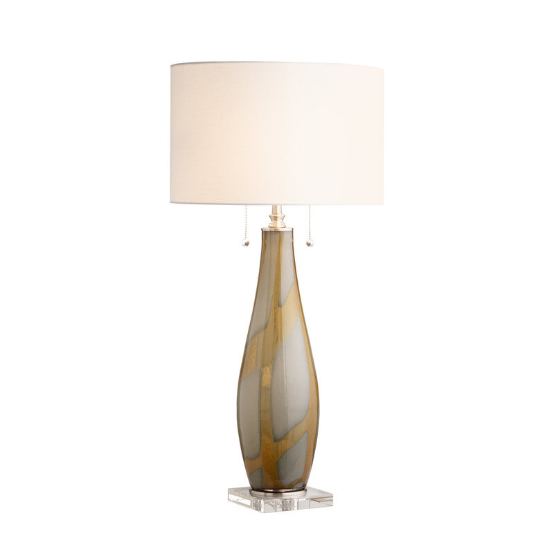 Wren Gold/White Table Lamp (Set of 2) by Crestview at Eve Furniture