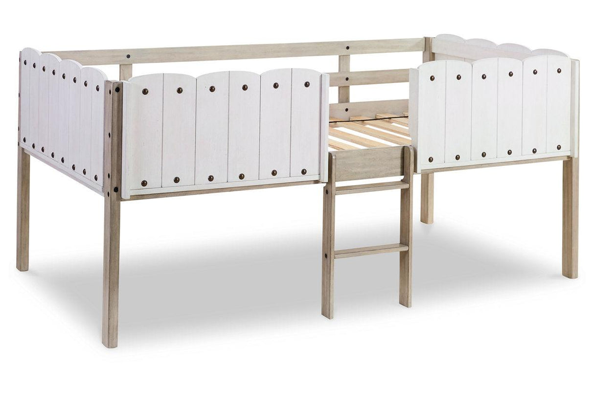 (Special) Wrenalyn Two-tone Twin Loft Bed Frame by Ashley at Eve Furniture