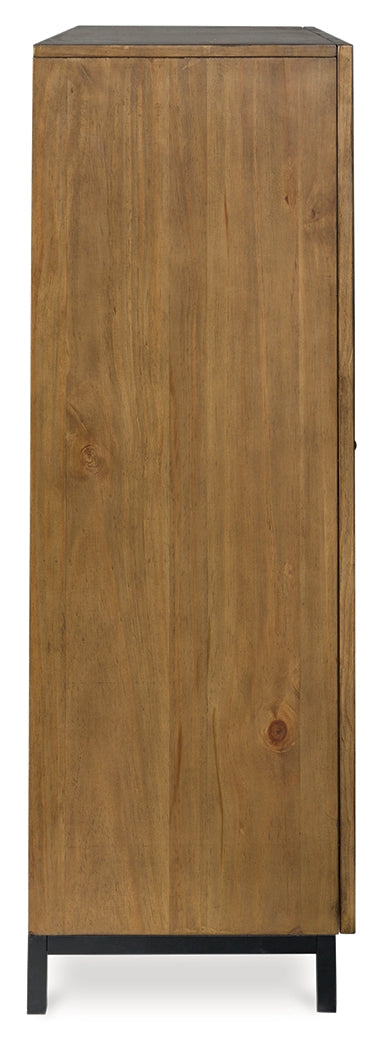 Wrenridge Gray Brown Accent Cabinet by Ashley at Eve Furniture