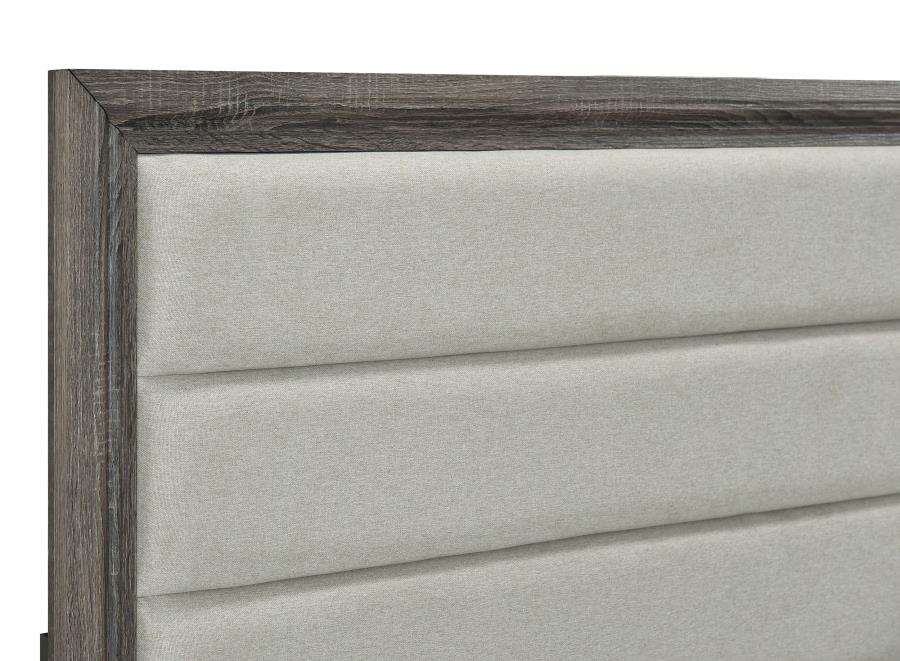 Wright Brown Oak 4-piece Queen Bedroom Set by Coaster at Eve Furniture