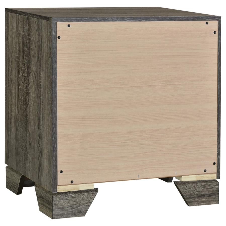 Wright Brown Oak 5-piece Queen Bedroom Set by Coaster at Eve Furniture