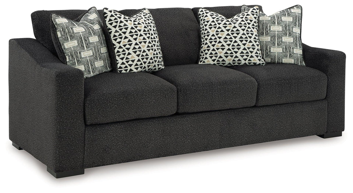 Wryenlynn Onyx Sofa by Ashley at Eve Furniture