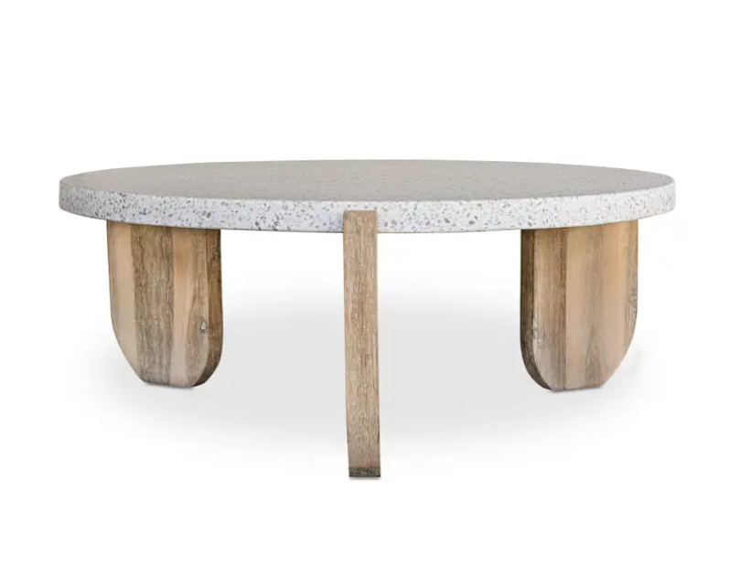 Wunder Coffee Table White by Moe's Home at Eve Furniture