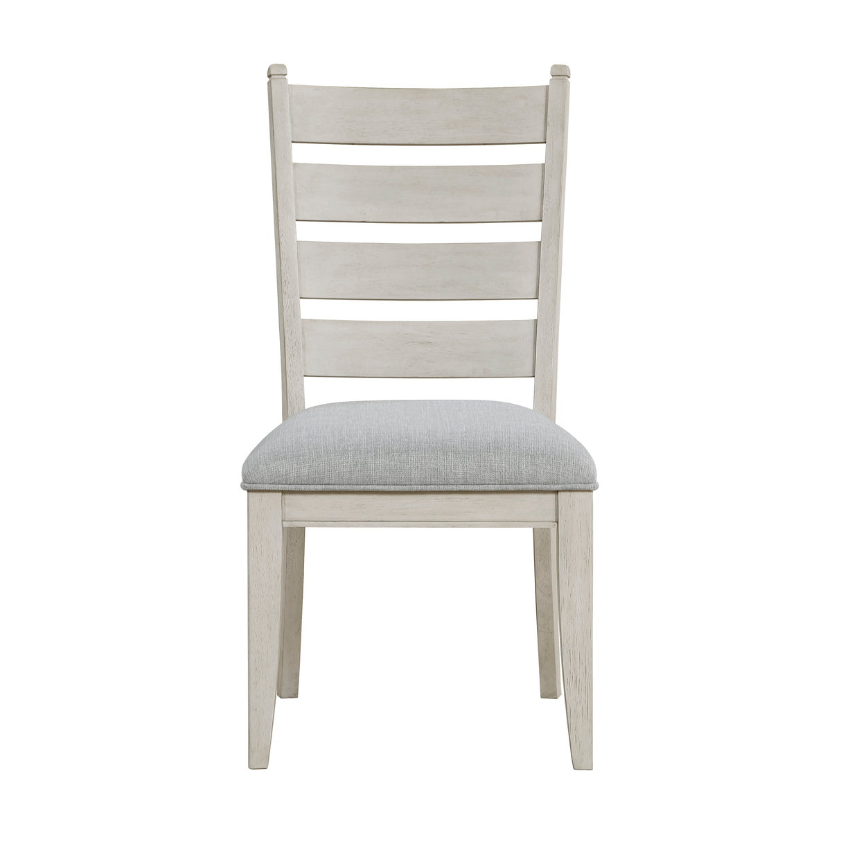 Wyatt Brown Weathered White & Gray 91" Extendable Dining Room Set by Homelegance at Eve Furniture