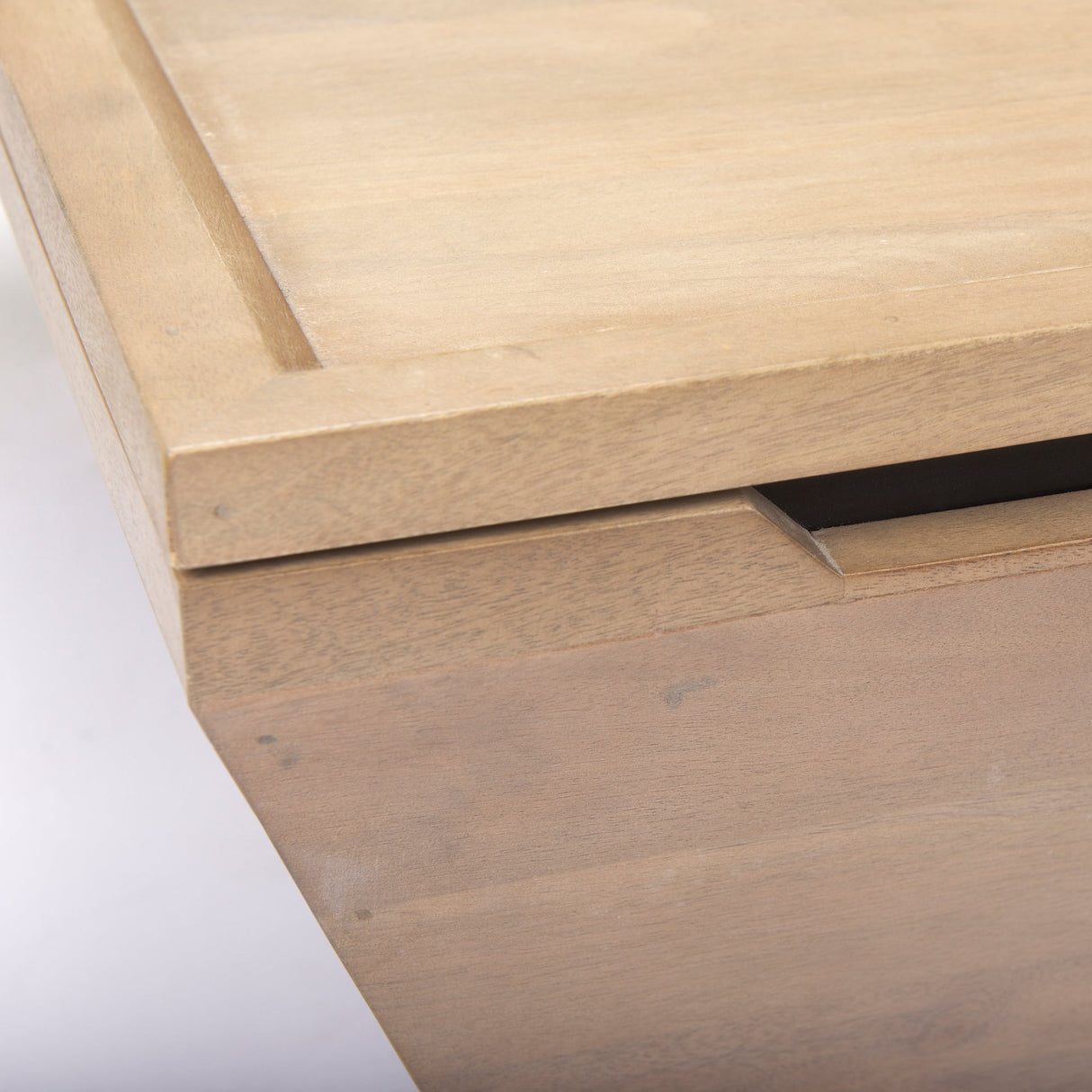 Wyatt Brown Wood Angular Coffee Table by Mercana at Eve Furniture