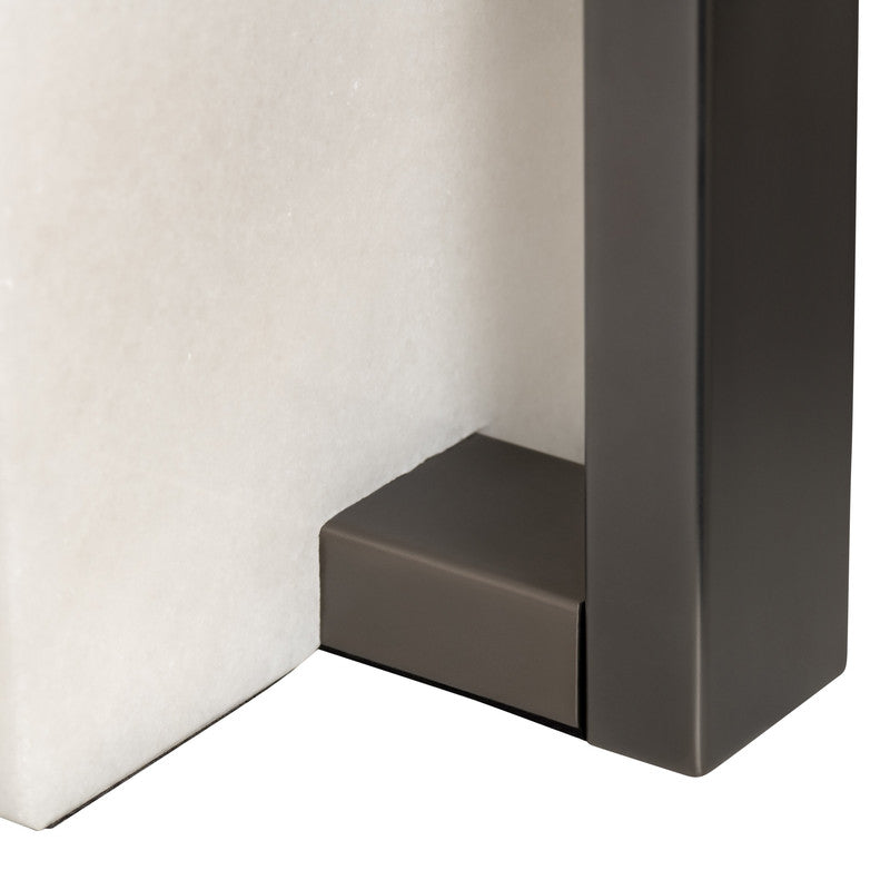 Wylie White/Black Table Lamp by Crestview at Eve Furniture