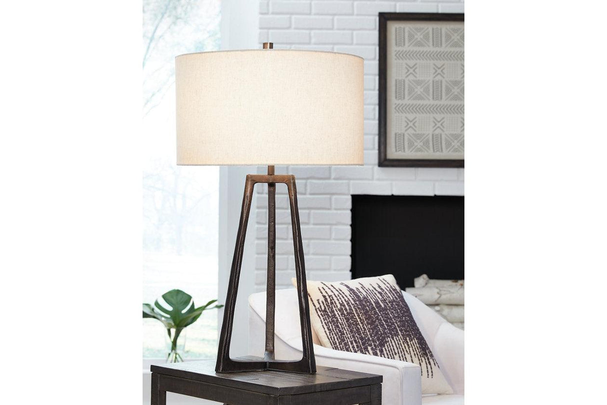 Wynlett Antique Black Table Lamp by Ashley at Eve Furniture