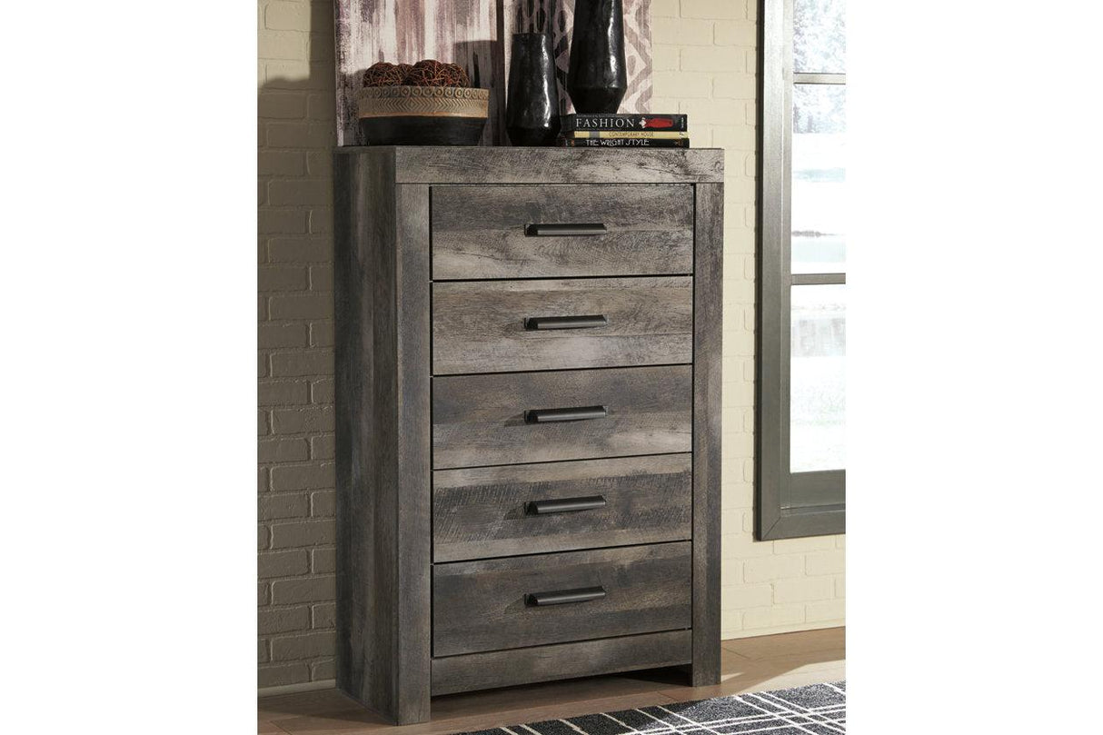 Wynnlow Gray Chest of Drawers by Ashley at Eve Furniture