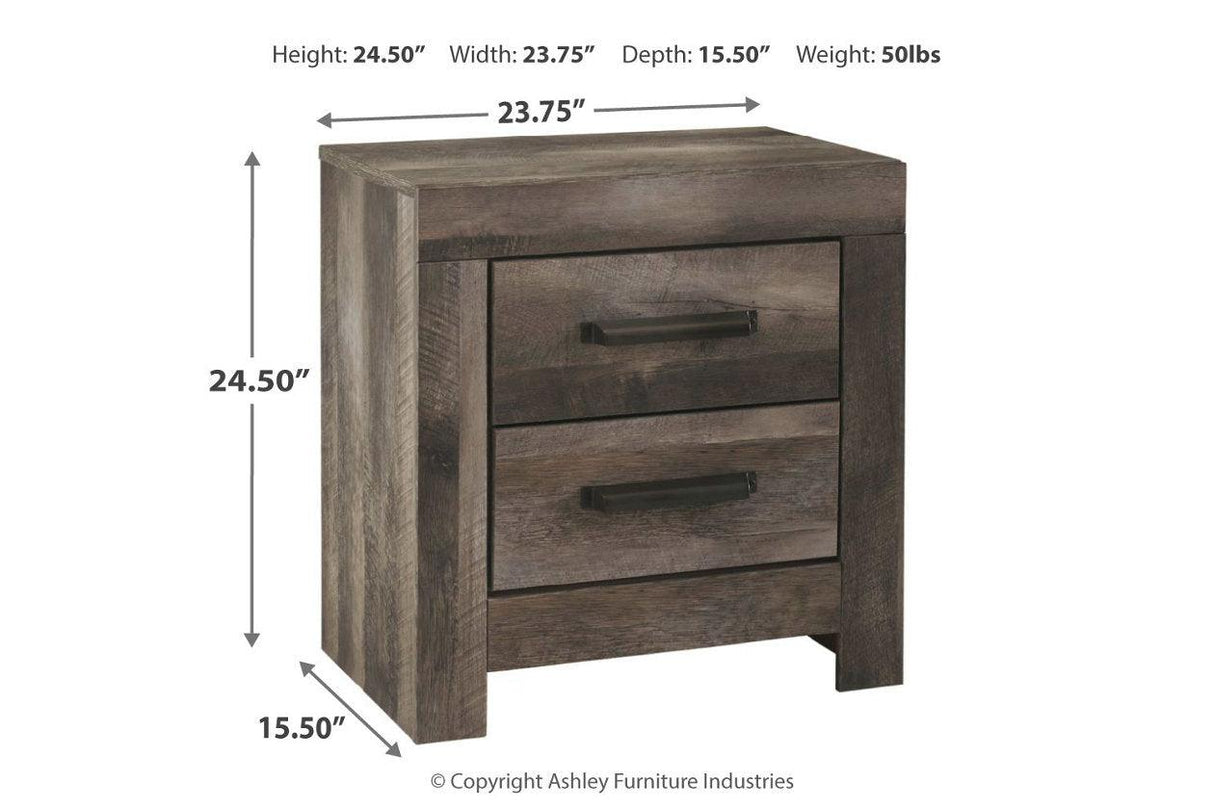 Wynnlow Gray Nightstand by Ashley at Eve Furniture
