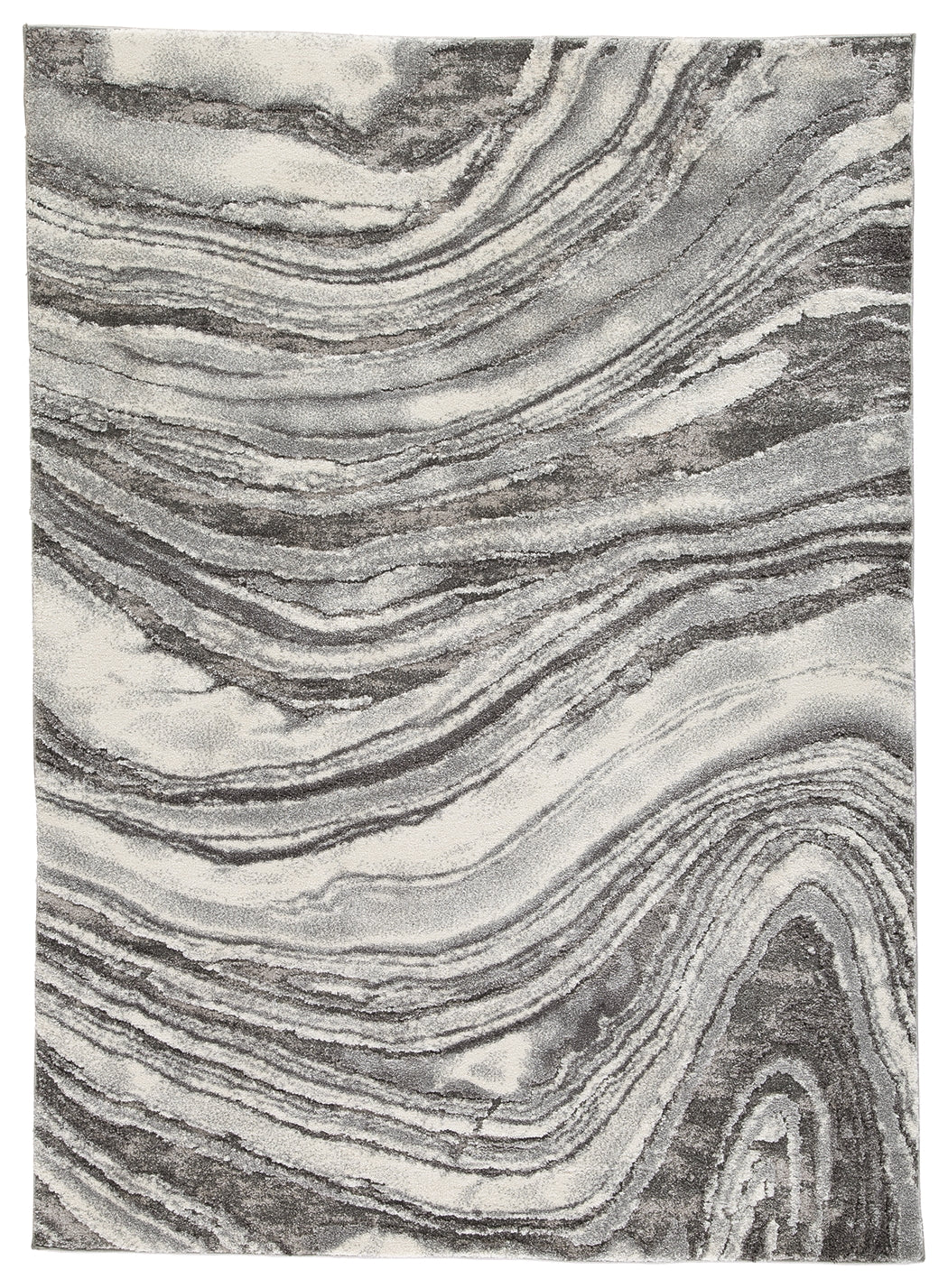 Wysdale Cream/Gray Medium Rug by Ashley at Eve Furniture