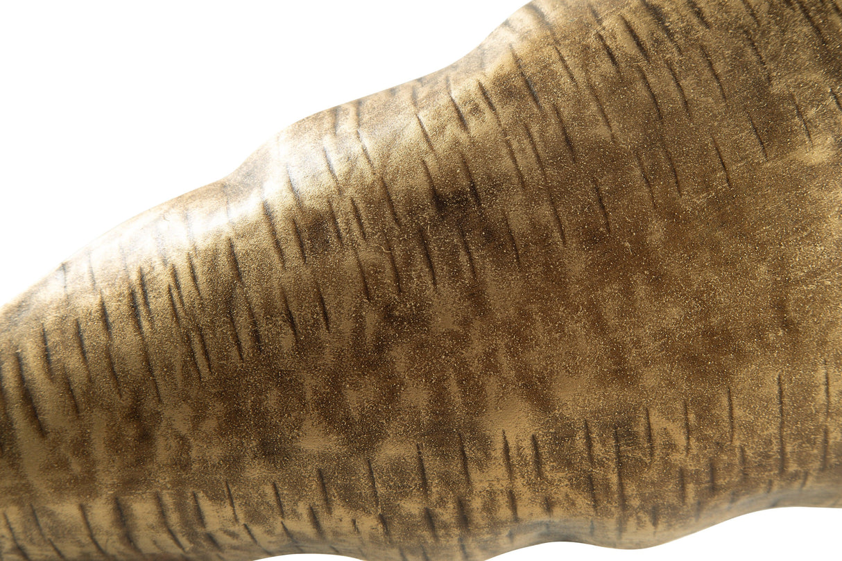 Wystenburg Antique Gold Finish Tray by Ashley at Eve Furniture