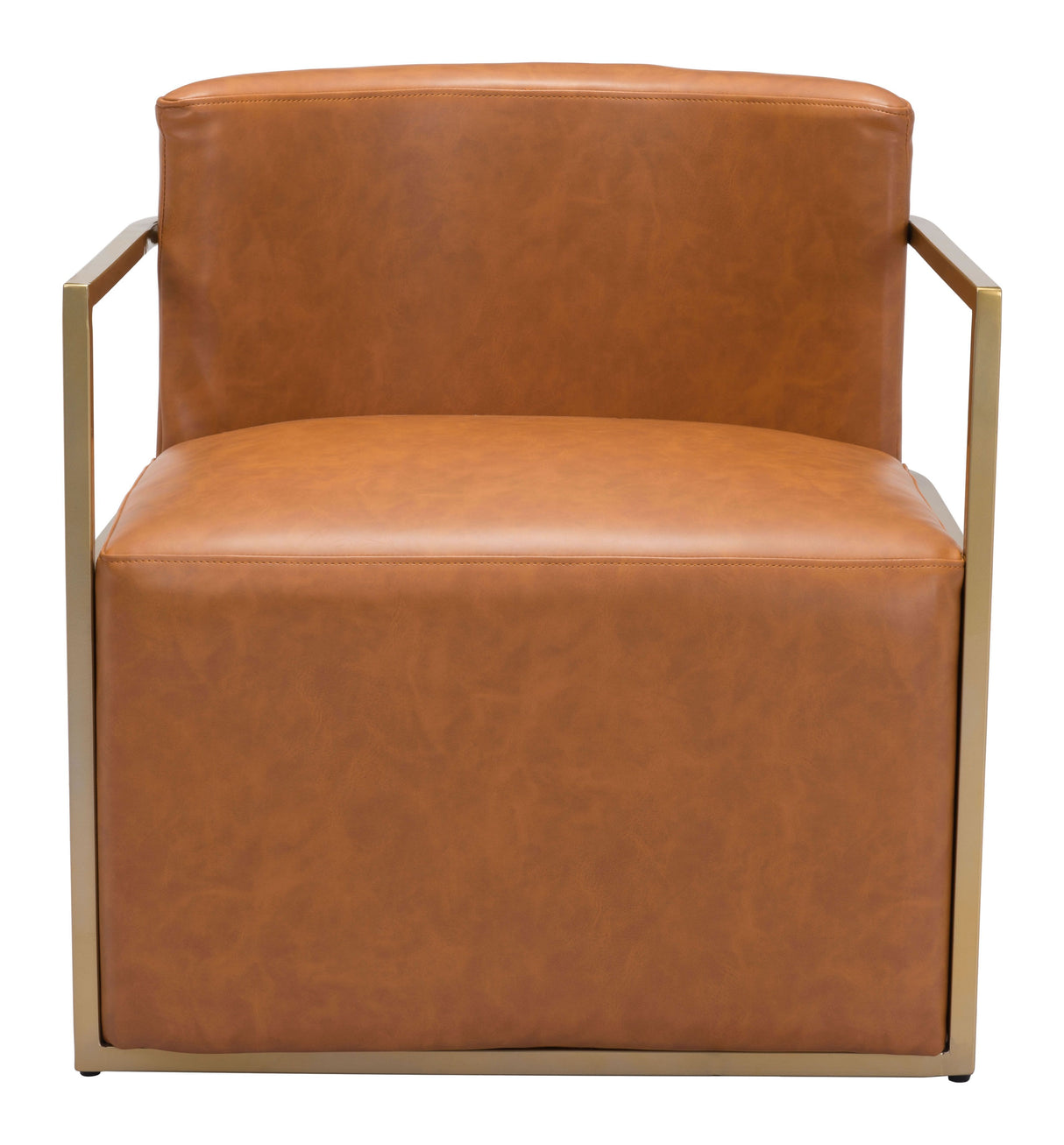 Xander Accent Chair Brown by Zuomod at Eve Furniture