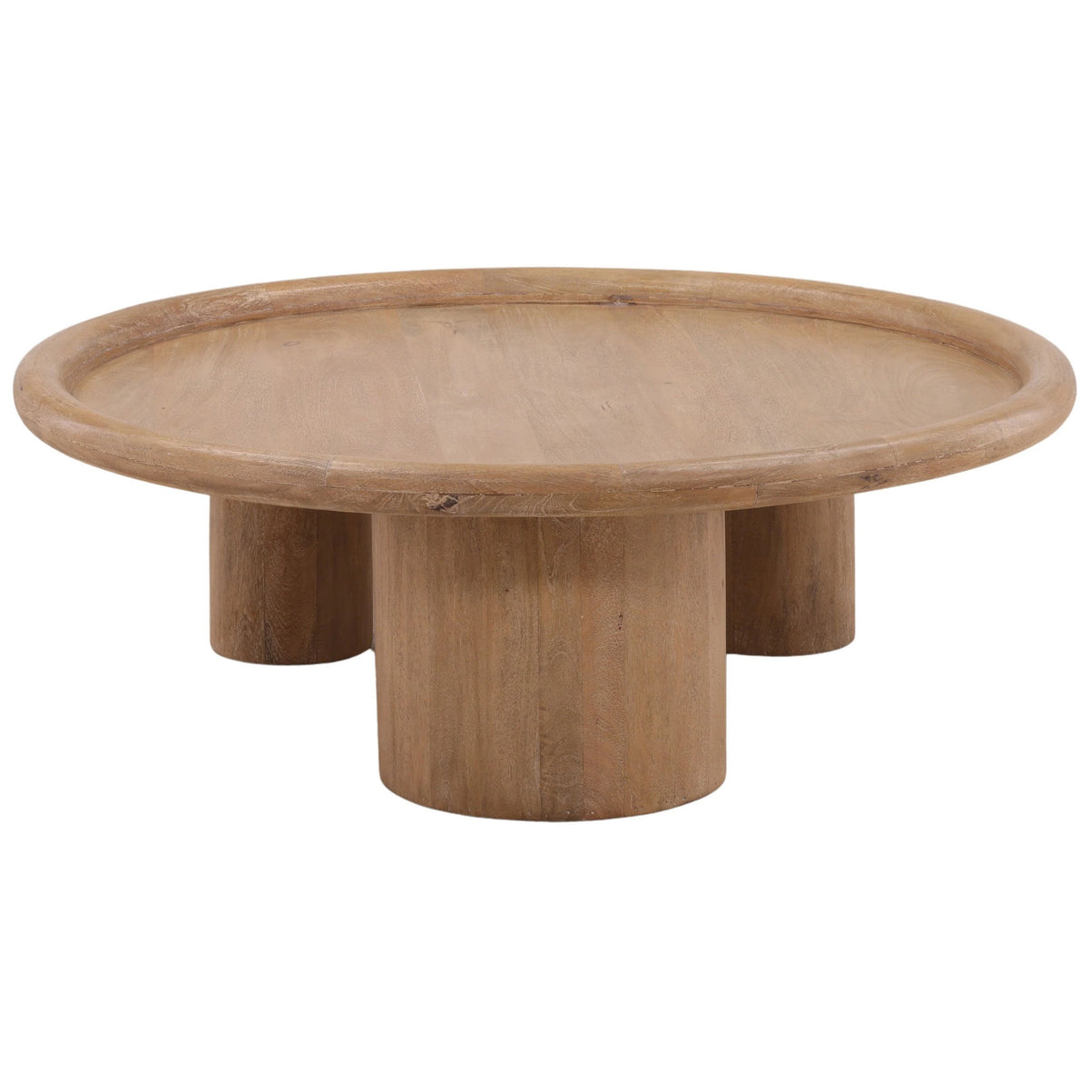 Xanthos Coffee Table, Light Natural by Dovetail at Eve Furniture
