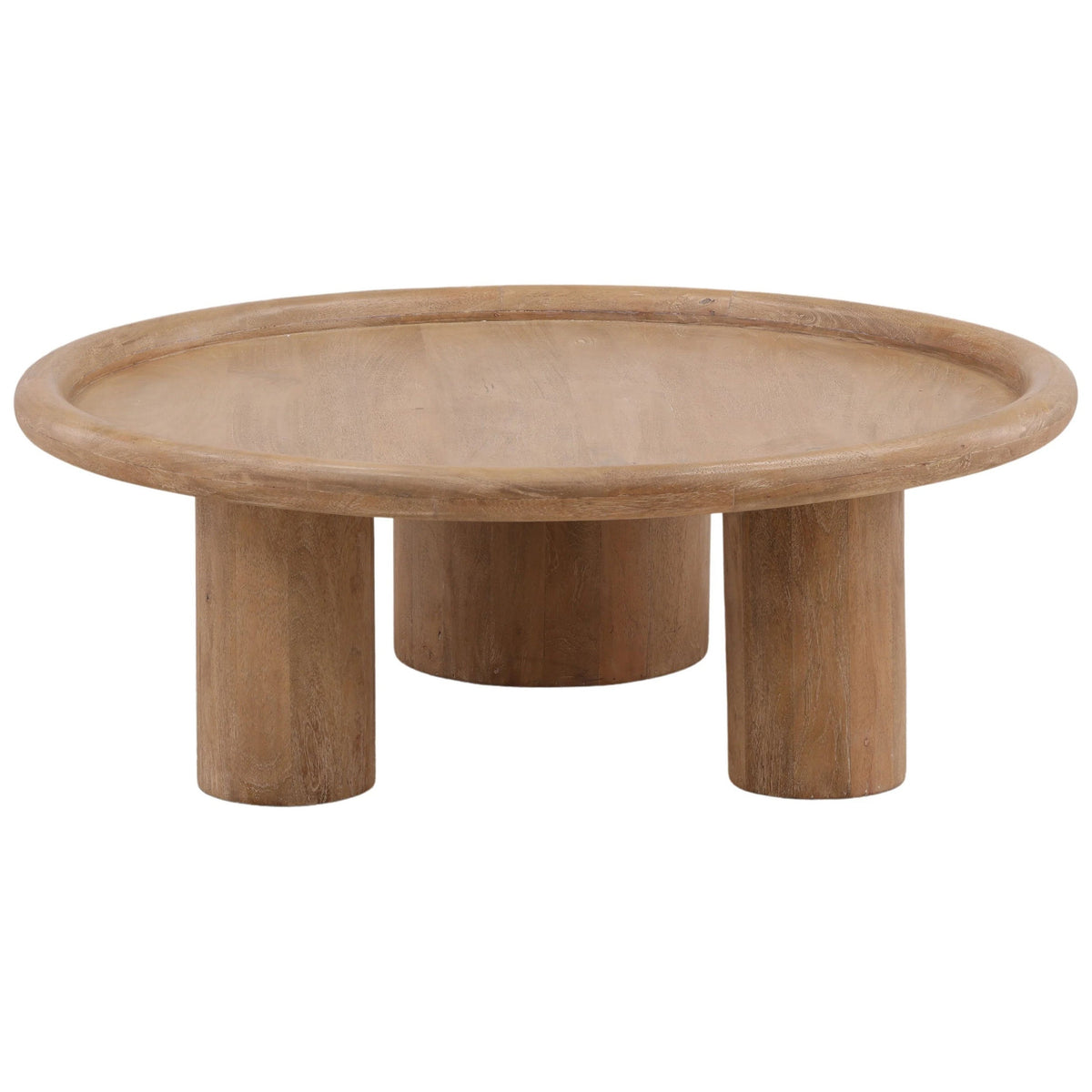 Xanthos Coffee Table, Light Natural by Dovetail at Eve Furniture