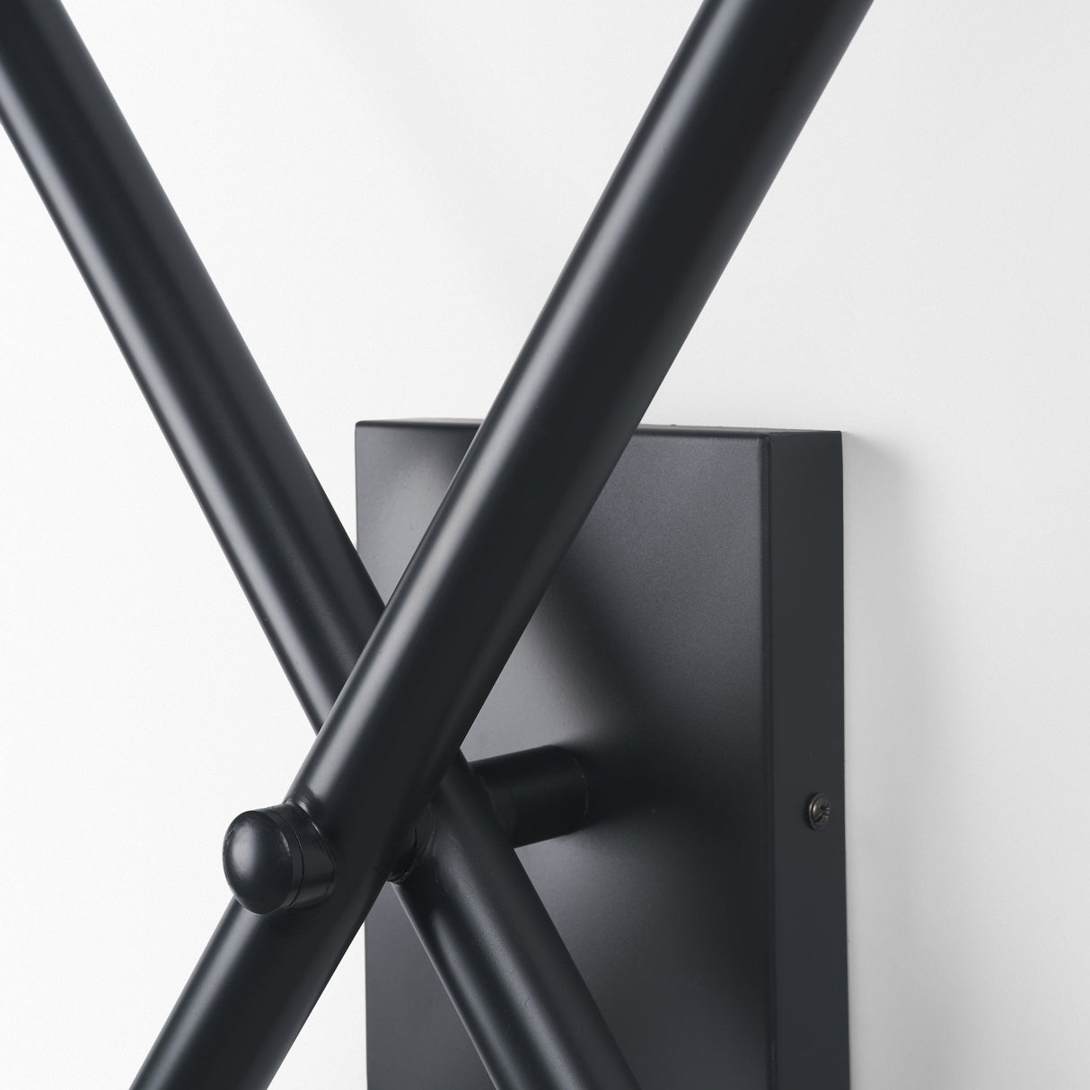 Xendi Black Toned Metal Sputnik Wall Sconce by Mercana at Eve Furniture