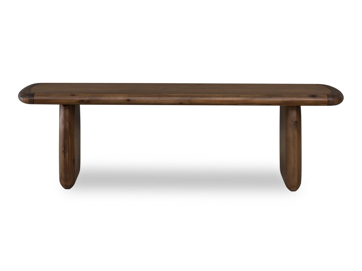 Xolani Acacia Wood Bench in Impala by Modus Furniture at Eve Furniture