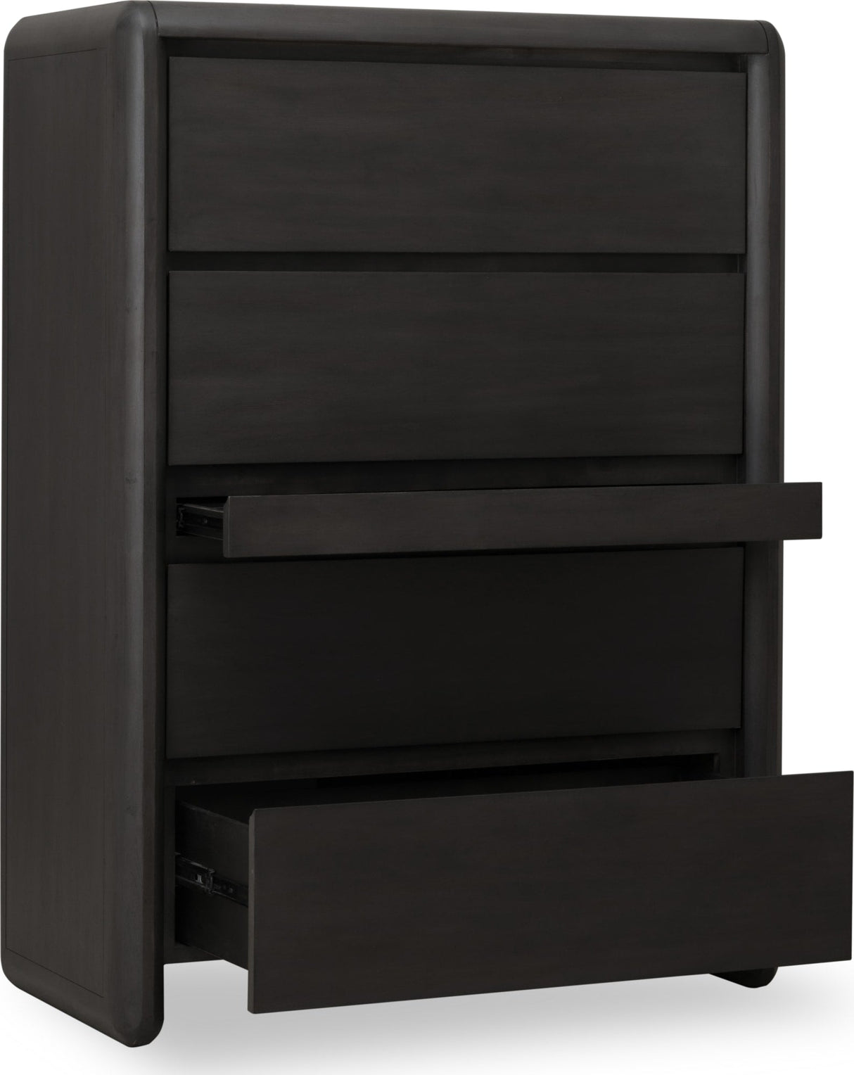 Xolani Jaguar Five Drawer Acacia Wood Chest with Jewelry Tray by Modus Furniture at Eve Furniture