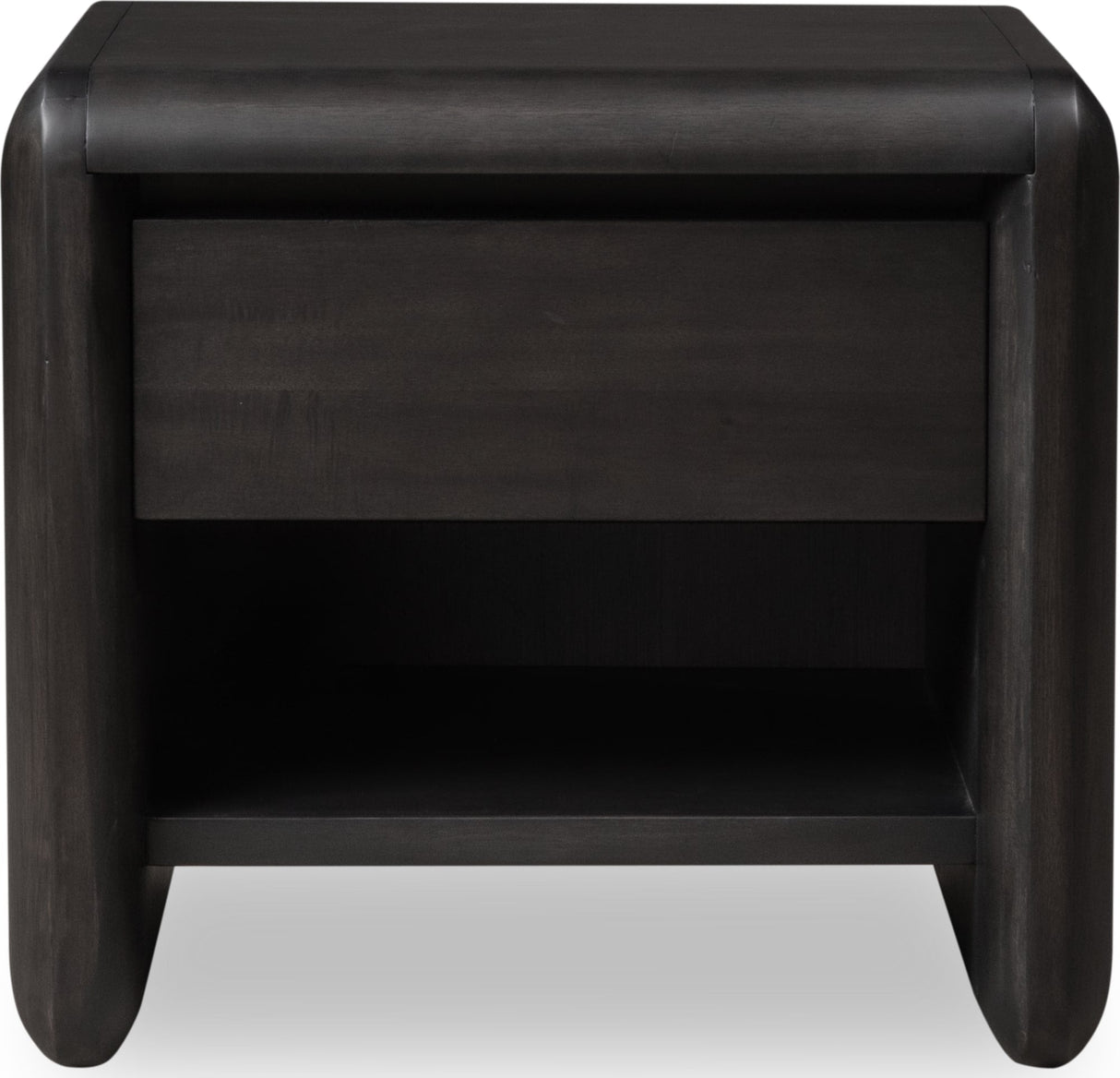 Xolani Jaguar One Drawer Acacia Wood Nightstand by Modus Furniture at Eve Furniture