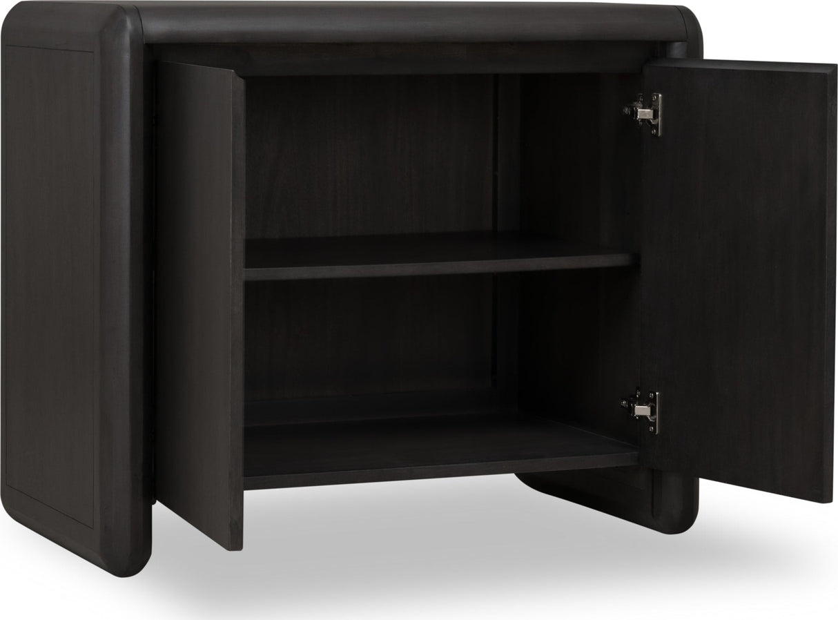 Xolani Jaguar Two Door Acacia Wood Cabinet by Modus Furniture at Eve Furniture