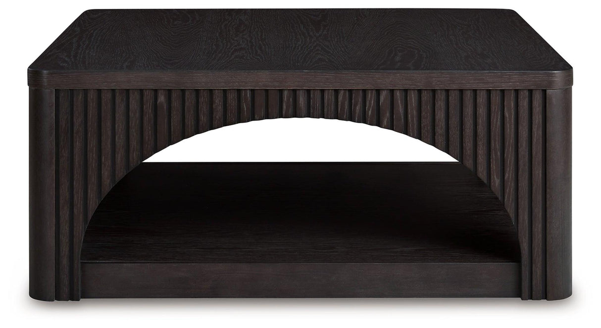 (Special) Yellink Black Coffee Table by Ashley at Eve Furniture