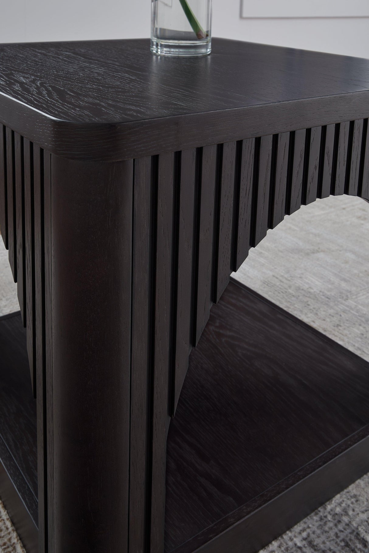 Yellink Black End Table by Ashley at Eve Furniture