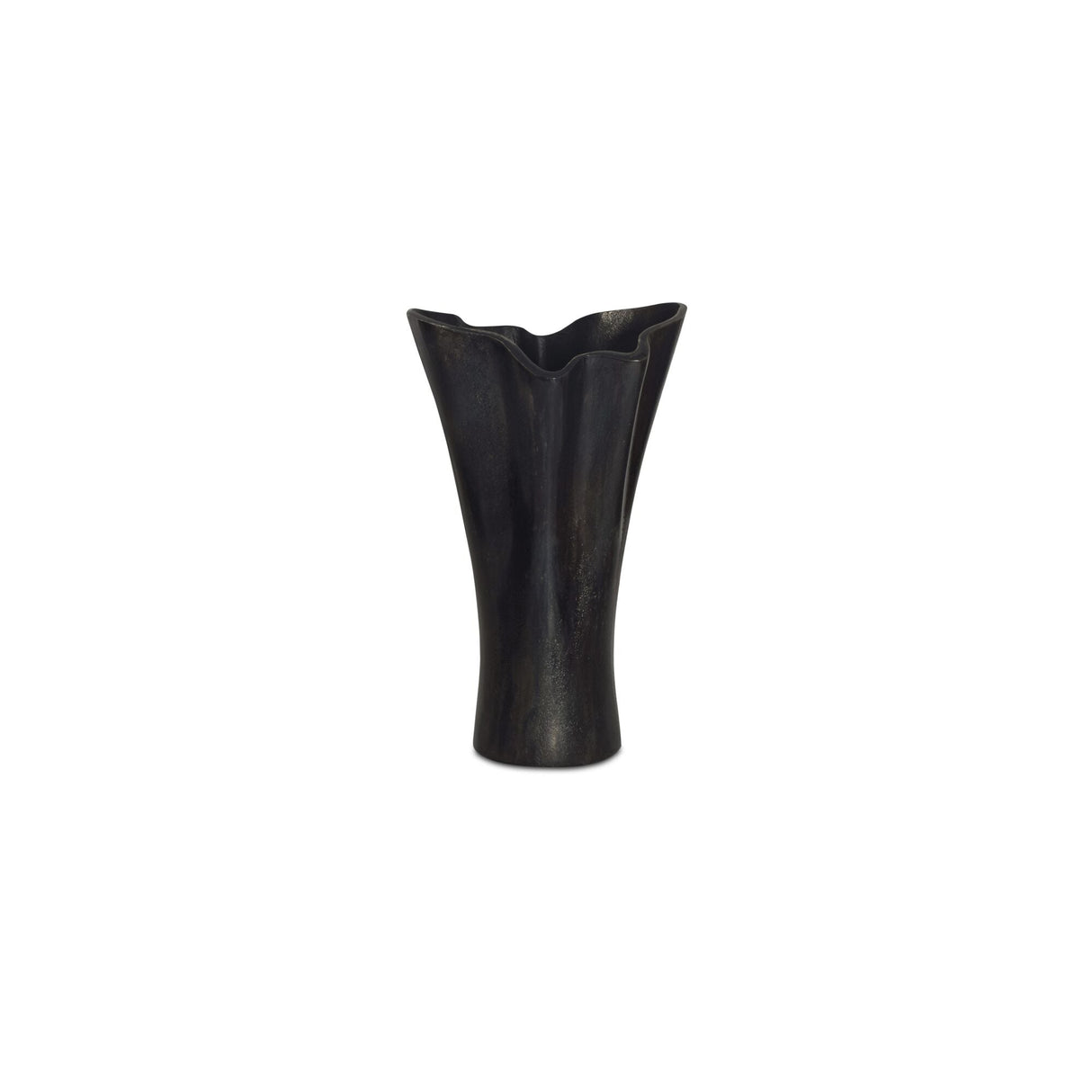 Yeri Black Cast Aluminum Vase by Moe's Home at Eve Furniture