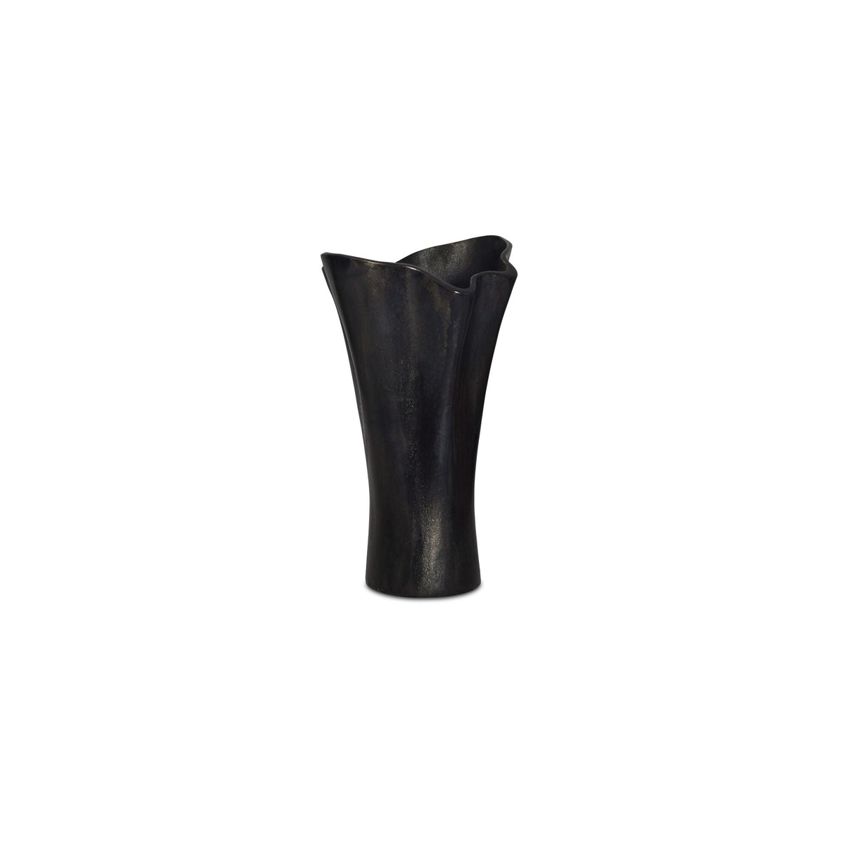Yeri Black Cast Aluminum Vase by Moe's Home at Eve Furniture