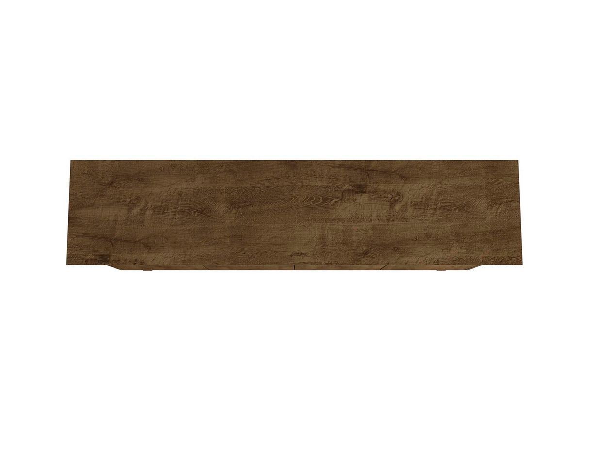 Yonkers 62.99 Sideboard in Rustic Brown by Manhattan Comfort at Eve Furniture