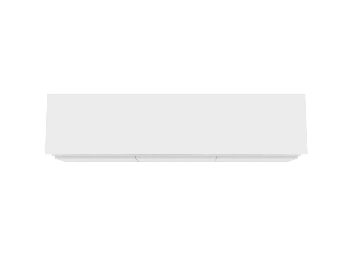 Yonkers 70.86 TV Stand in White by Manhattan Comfort at Eve Furniture
