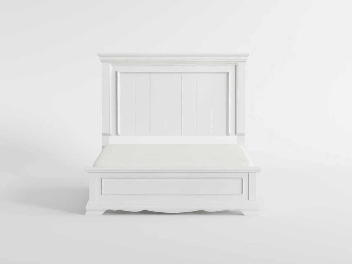 York White California King Bed by Homelegance at Eve Furniture