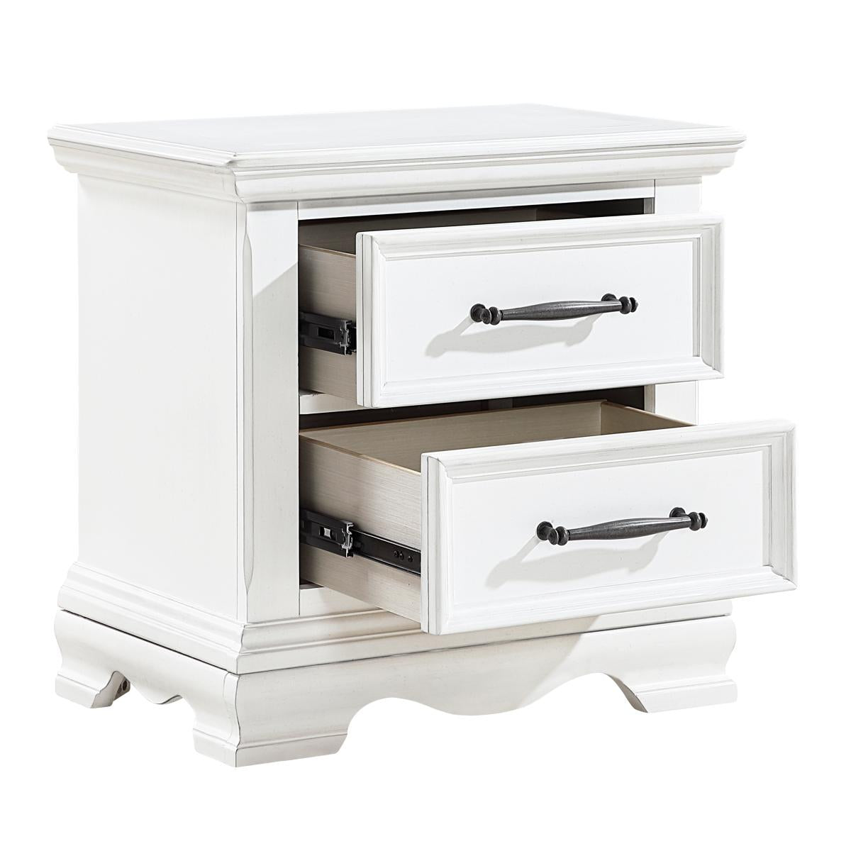 York White Nightstand by Homelegance at Eve Furniture