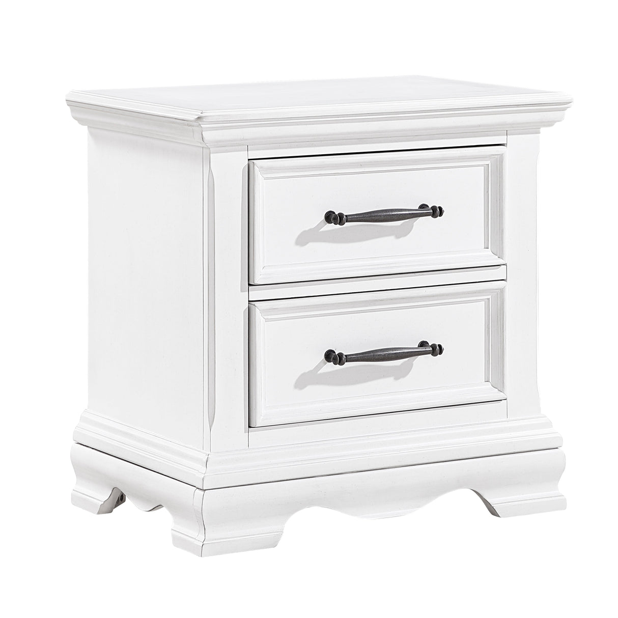 York White Panel Bedroom Set by Homelegance at Eve Furniture