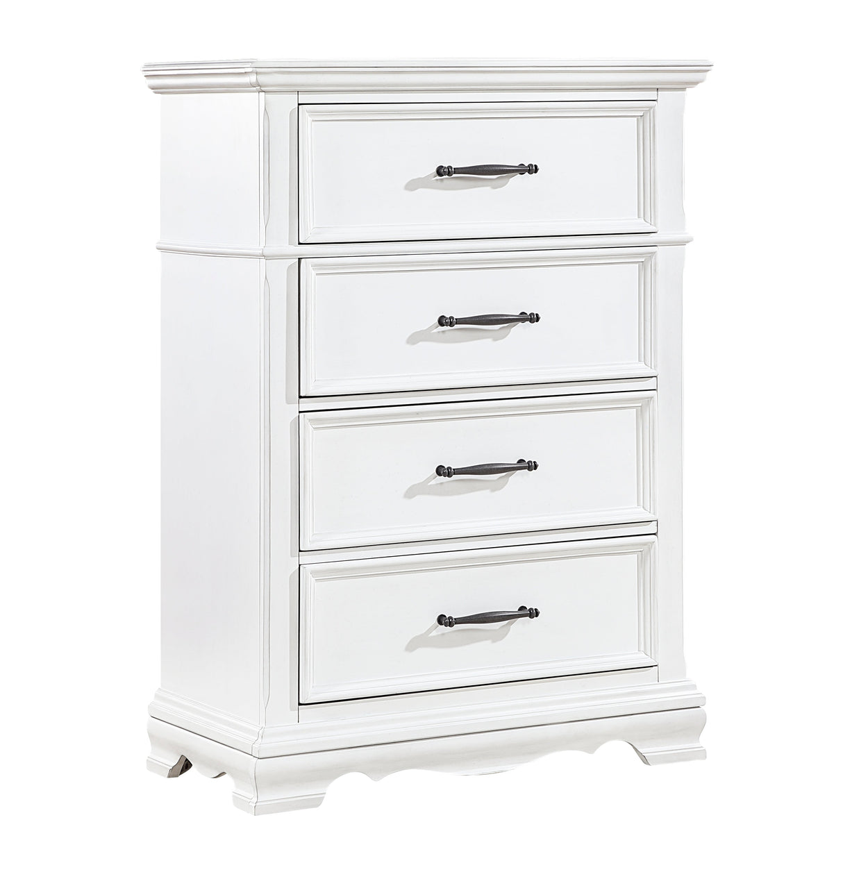 York White Panel Bedroom Set by Homelegance at Eve Furniture