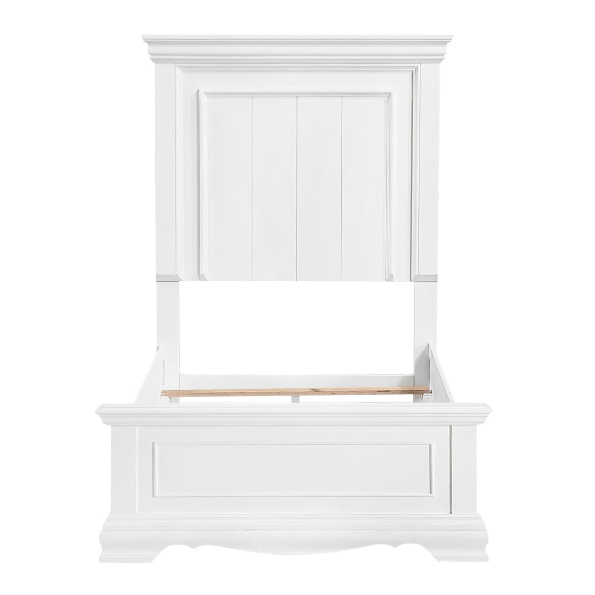 York White Queen Panel Bedroom Set by Homelegance at Eve Furniture