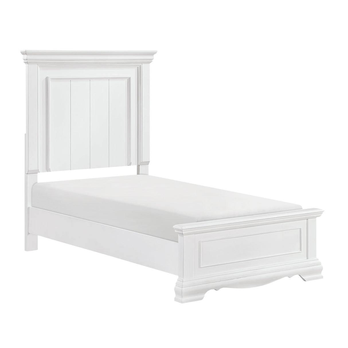 York White Youth Panel Bedroom Set by Homelegance at Eve Furniture