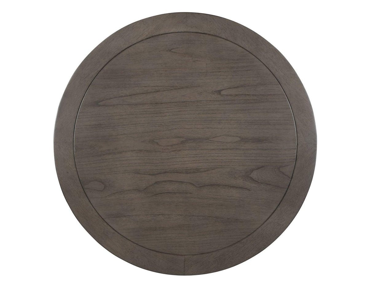 Yorktown Gray 5-Piece Round Dining Room Set by Steve Silver at Eve Furniture