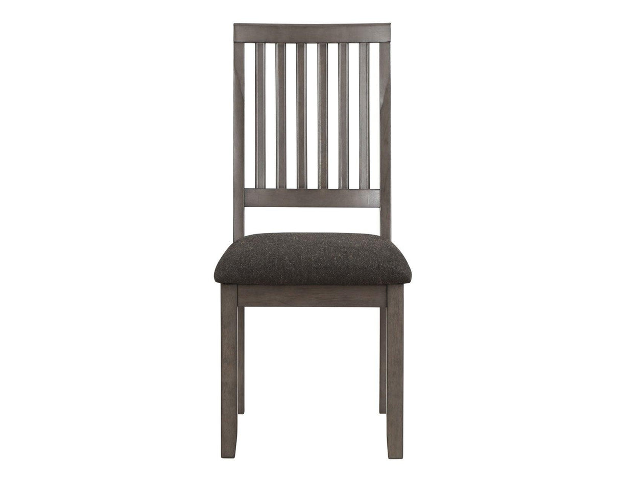 Yorktown Gray 5-Piece Round Dining Room Set by Steve Silver at Eve Furniture