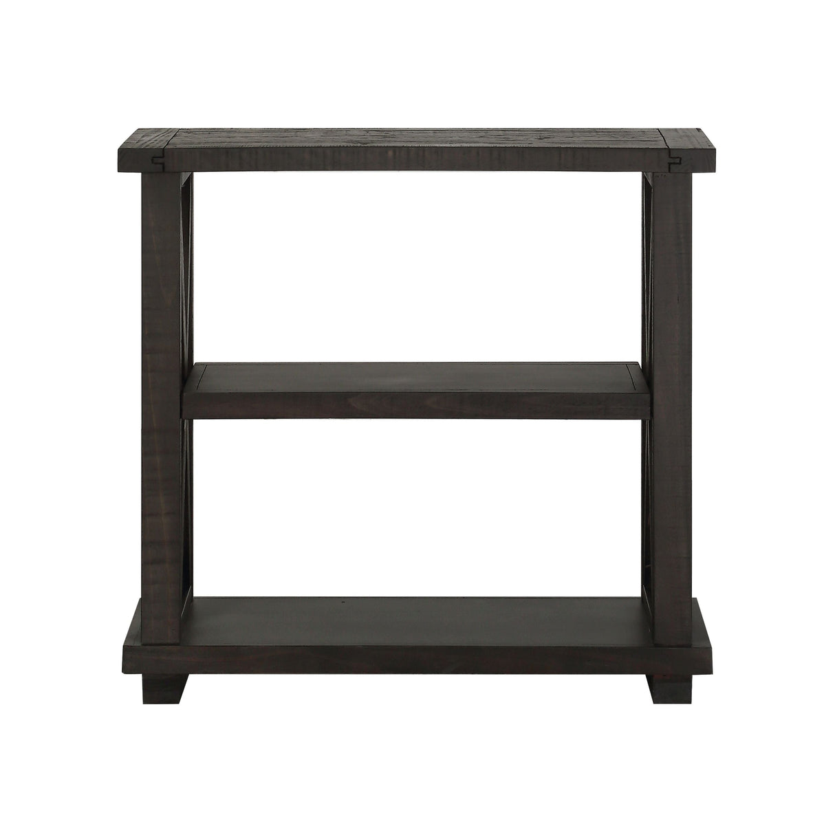 Yosemite Solid Wood 36x39 inch Bookshelf in Cafe by Modus Furniture at Eve Furniture