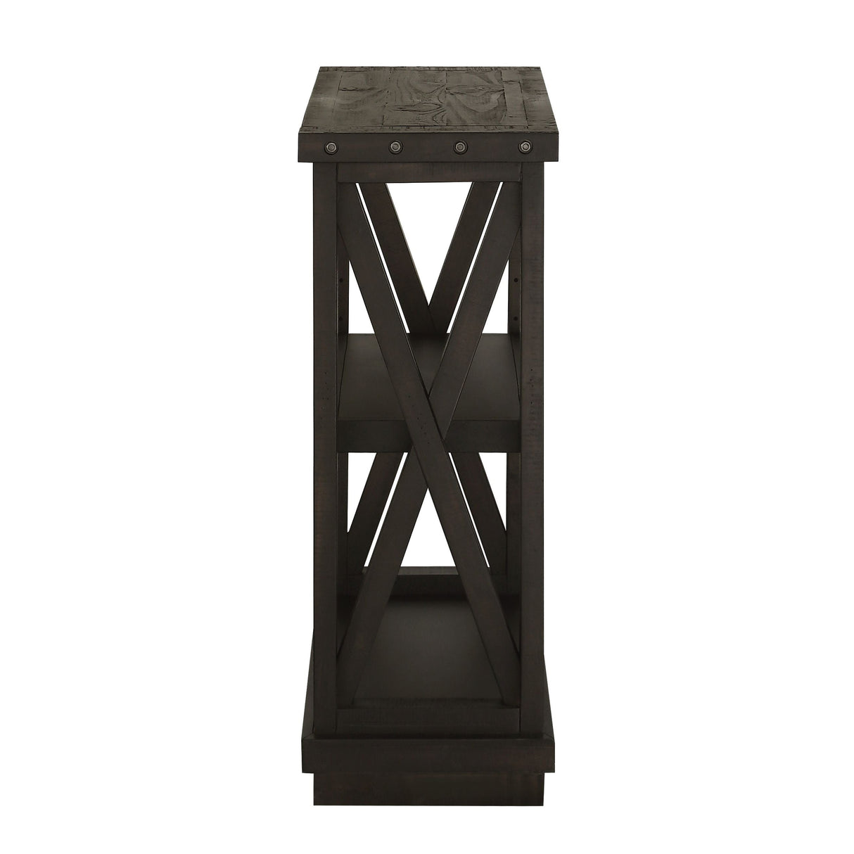 Yosemite Solid Wood 36x39 inch Bookshelf in Cafe by Modus Furniture at Eve Furniture