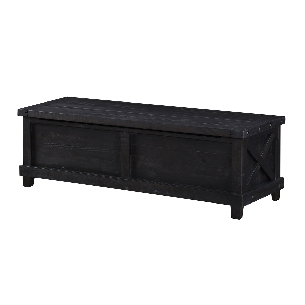 Yosemite Solid Wood Blanket Box in Cafe by Modus Furniture at Eve Furniture