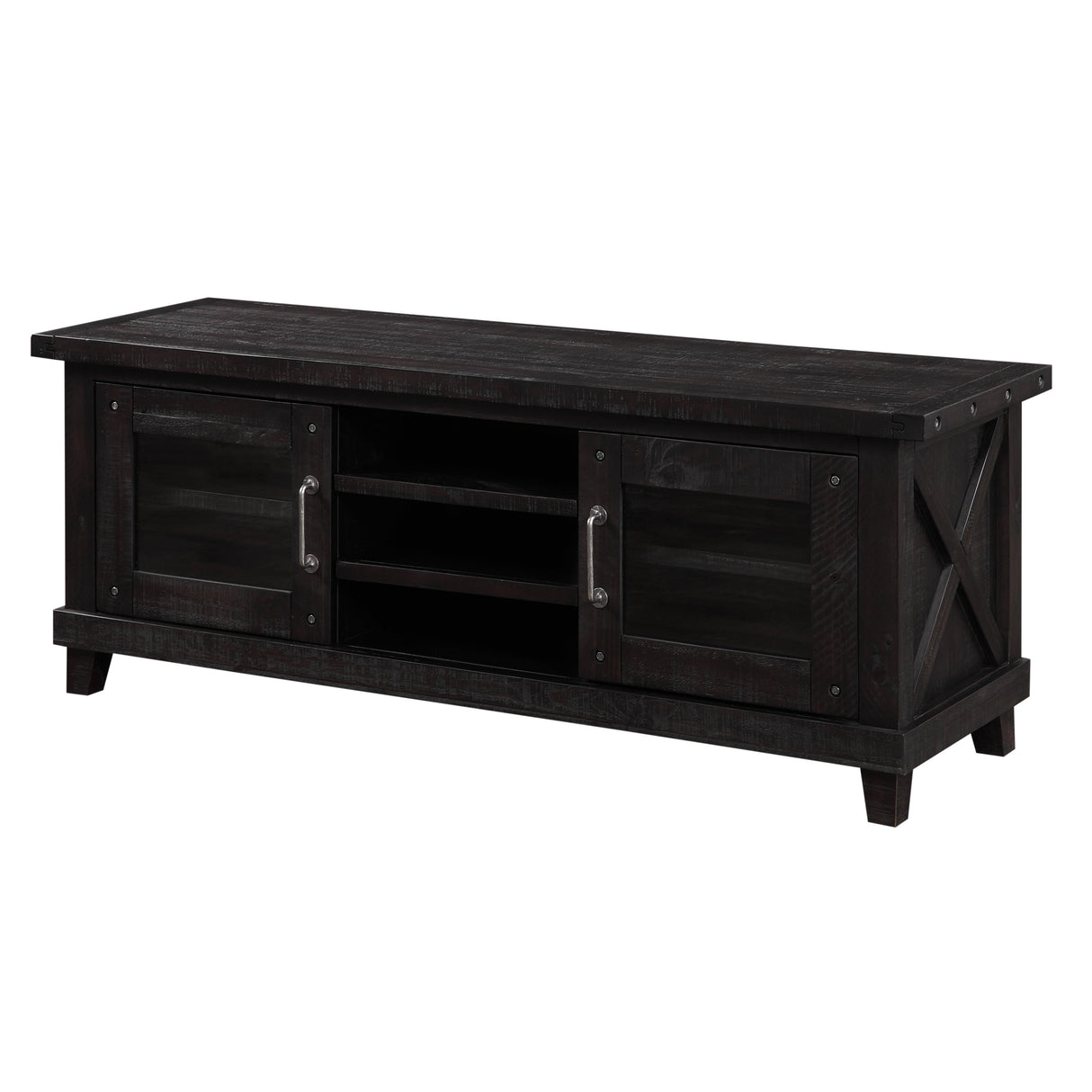 Yosemite Solid Wood Media Console in Cafe by Modus Furniture at Eve Furniture