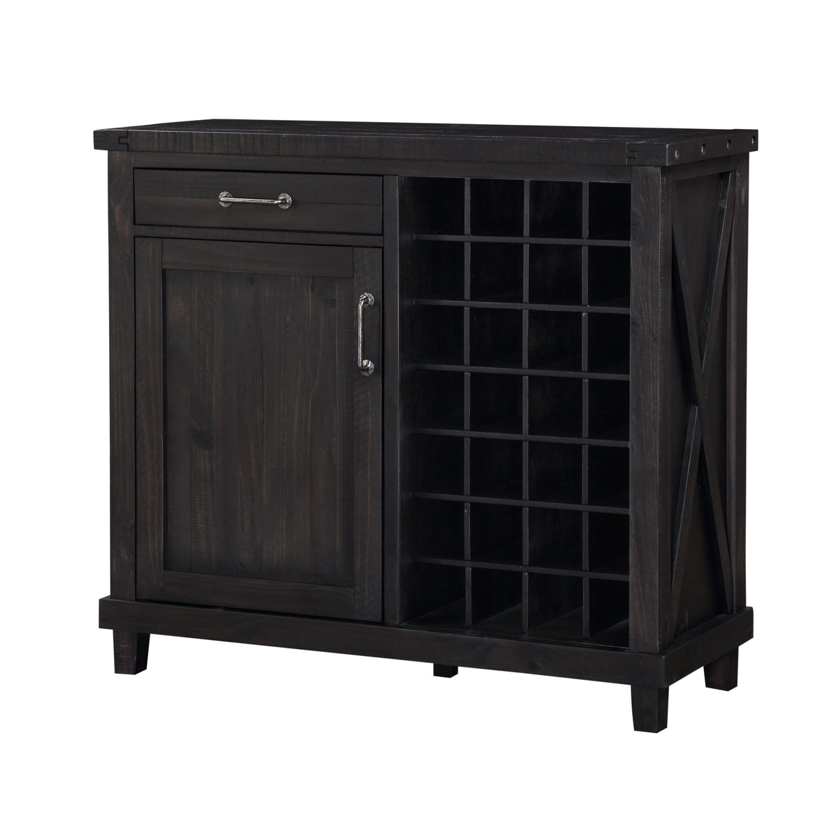 Yosemite Solid Wood Wine Bar in Cafe by Modus Furniture at Eve Furniture