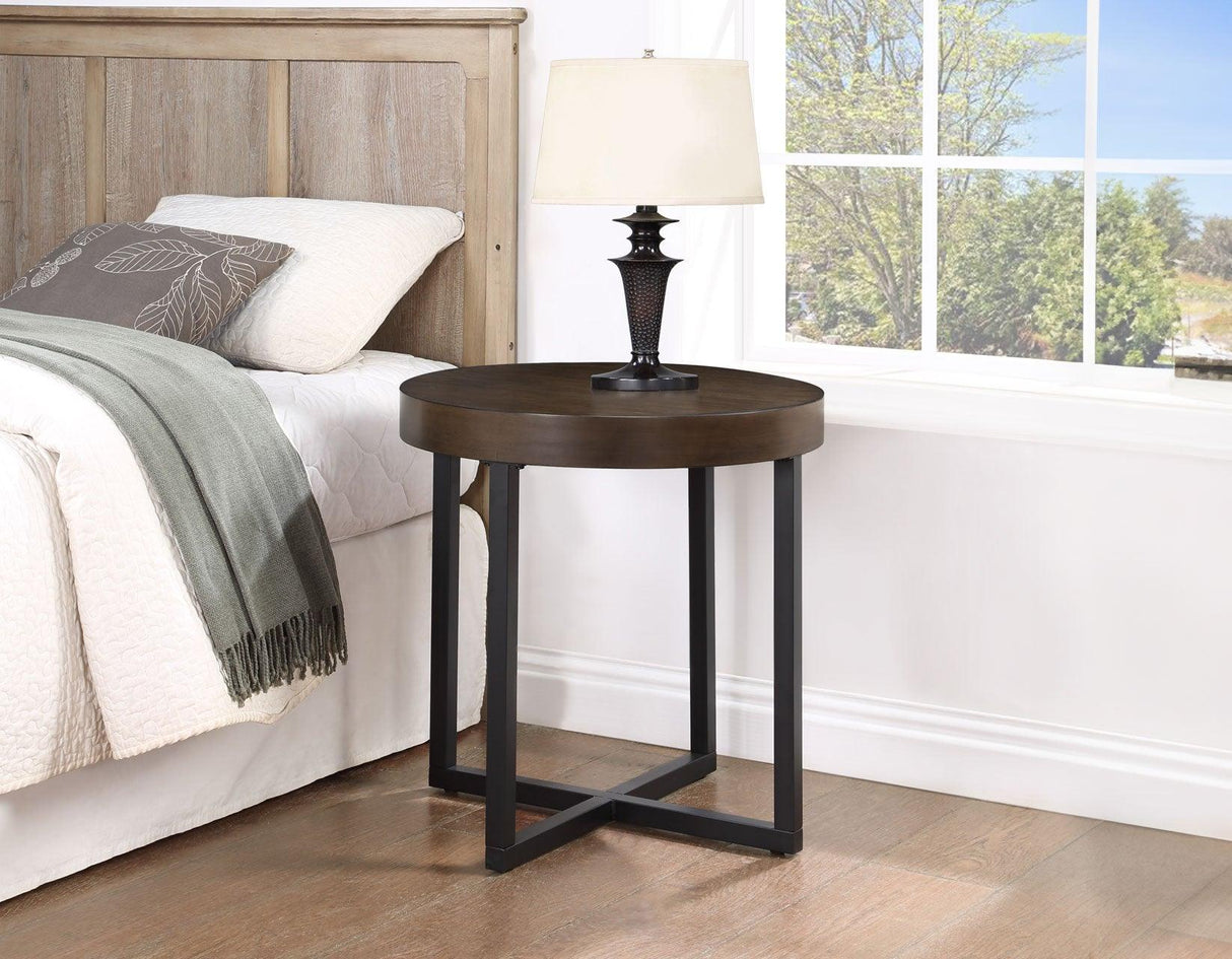 Yukon End Table by Steve Silver at Eve Furniture