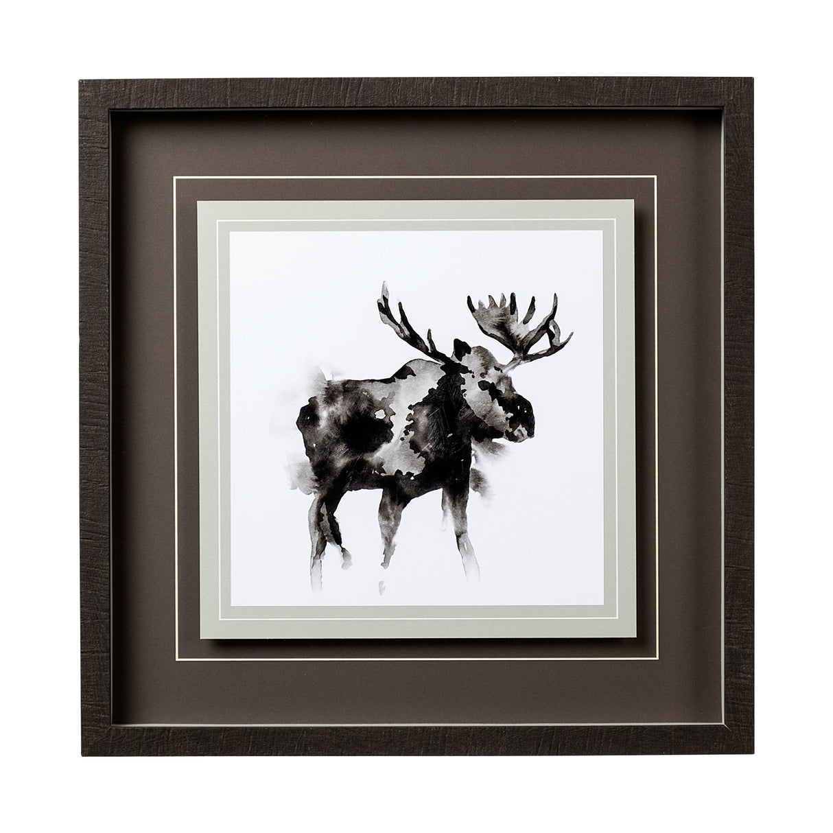 Yunnan by Kristine Hegre a Hand Embellished Textured Framed Art Print Matted under Glass by Mercana at Eve Furniture